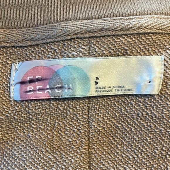 Free People Beach Oversized Sweatshirt Tunic - Picture 6 of 6